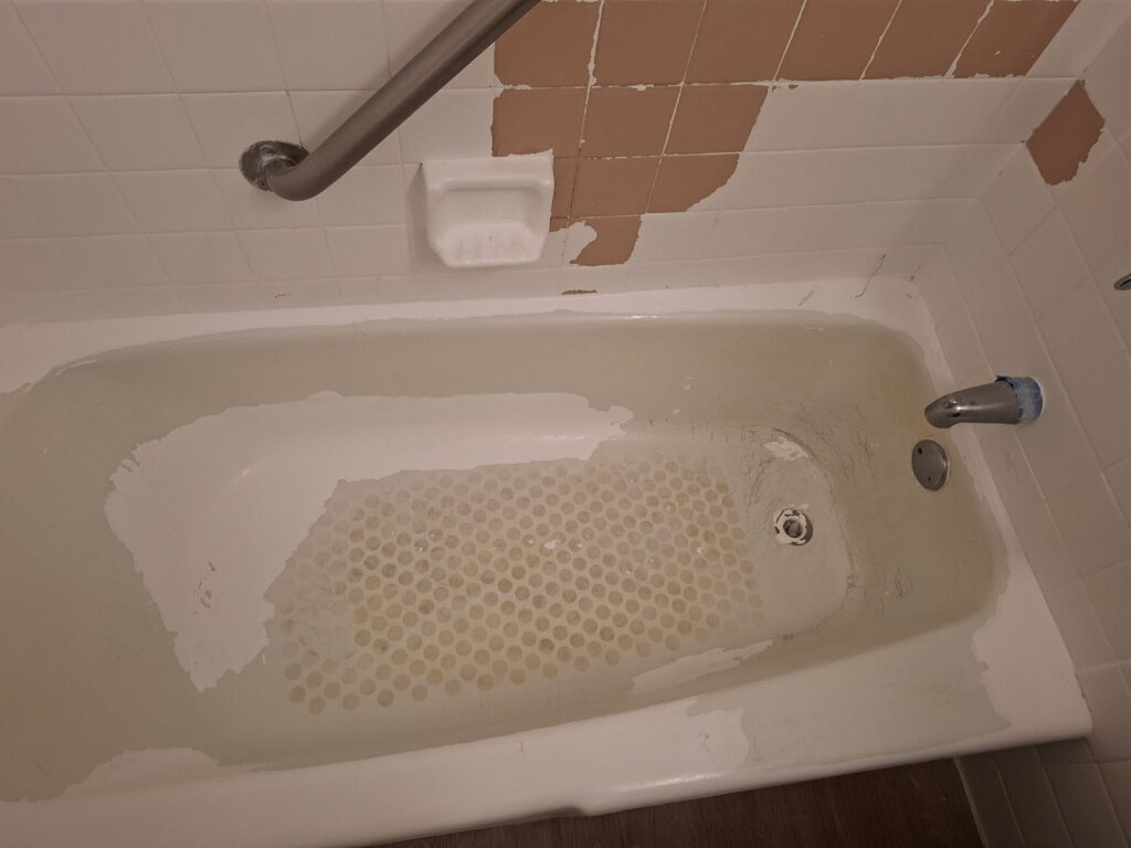 Bathtub Before
